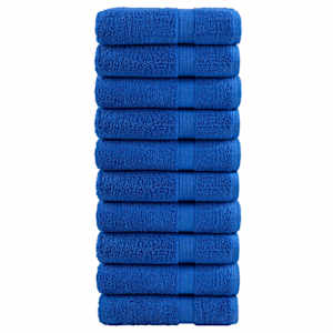 Prémiové osušky SOLUND 10 ks modré 100x150 cm 600 g/m² - obrázek 1