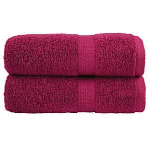 vidaXL premium-pesur&auml;tikud SOLUND 2 tk bordoopunased 30 x 30 cm 600 g/m&sup2;