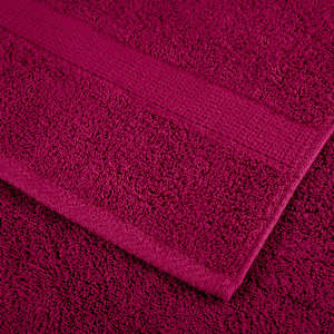 Prémiové ručníky SOLUND 10 ks bordó 50x100 cm 600 g/m² - obrázek 6