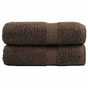 vidaXL premium-klassi pesur&auml;tikud SOLUND 2 tk pruunid 30 x 30 cm 600 g/m&sup2;
