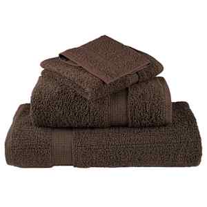 Prémiové mycí utěrky SOLUND 4 ks hnědé 30x30 cm 600 g/m² - obrázek 4