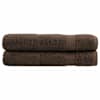 vidaXL r&auml;tikud SOLUND 2 tk, pruun, 100 x 200 cm, 600 gsm