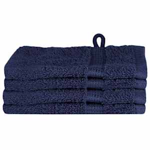vidaXL K&uuml;lastaja r&auml;tik SOLUND 4 tk Tumesinine 15 x 21 cm 550 gsm