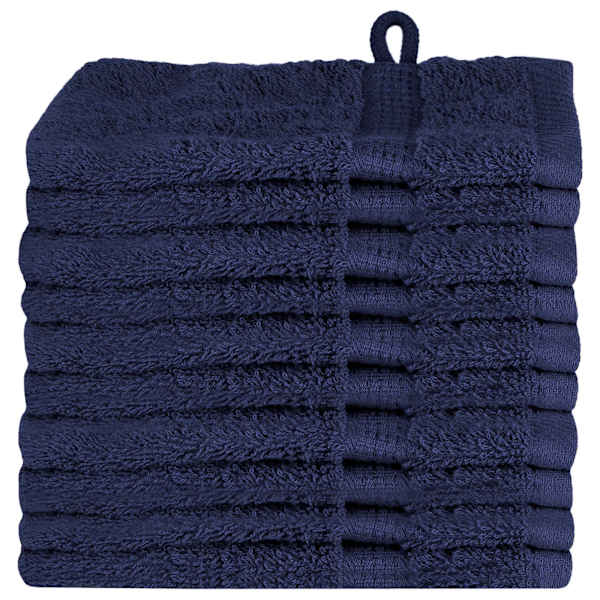 vidaXL K&uuml;lastaja r&auml;tik SOLUND 10 tk Tumesinine 15 x 21 cm 550 gsm