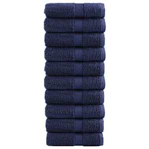 Prémiové mycí utěrky SOLUND 10 ks tmavě modré 30x30 cm 600 g/m² - obrázek 1