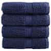 vidaXL premium-klassi k&uuml;lalister&auml;tikud SOLUND 4 tk tumesinised 30 x 50 cm 600 g/m&sup2;