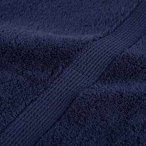 Prémiové saunové osušky SOLUND 10 ks tmavě modré 80x200 cm 600 g/m² - obrázek 7