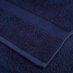 Prémiové ručníky SOLUND 2 ks tmavě modré 100x200 cm 600 g/m² - obrázek 6