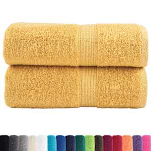 Prémiové mycí utěrky SOLUND 2 ks zlaté 30x30 cm 600 g/m² - obrázek 2
