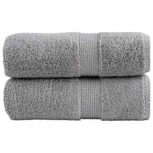 Premium brisače za pranje SOLUND 2 kosa sive 30x30 cm 600 g/m²