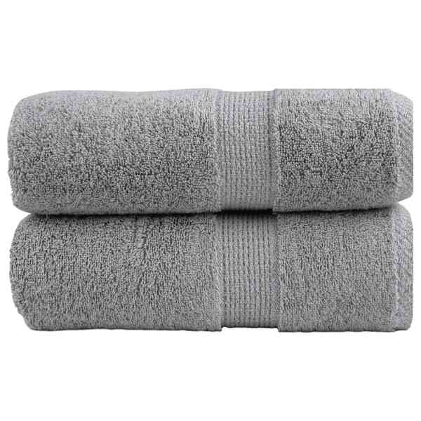 vidaXL premium-klassi k&uuml;lalister&auml;tikud SOLUND 2 tk hallid 30 x 50 cm 600 g/m&sup2;