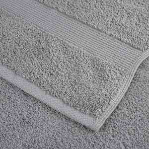 Prémiové ručníky SOLUND 10 ks šedé 50x100 cm 600 g/m² - obrázek 6
