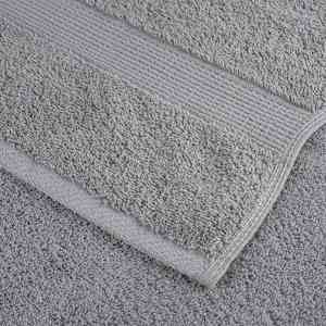 Prémiové ručníky SOLUND 2 ks šedé 100x200 cm 600 g/m² - obrázek 6