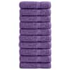 vidaXL saunalina SOLUND 10 tk, lilla, 70x140 cm, 600 gsm