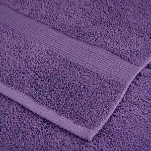 Premium ručníky SOLUND 10 ks fialové 70 x 140 cm 600 g/m² - obrázek 6