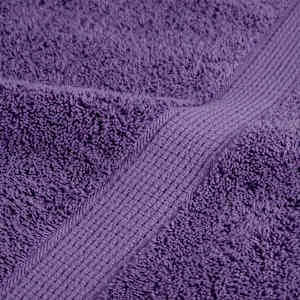 Prémiové osušky SOLUND 10 ks fialové 100x150 cm 600 g/m² - obrázek 7