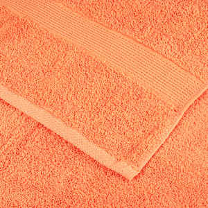 Premium ručníky SOLUND 4 ks oranžové 80 x 200 cm 600 g/m² - obrázek 6