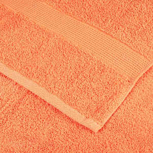 Premium ručníky SOLUND 10 ks oranžové 80 x 200 cm 600 g/m² - obrázek 6