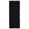 vidaXL premium-klassi pesur&auml;tikud SOLUND 10 tk mustad 30 x 30 cm 600 g/m&sup2;
