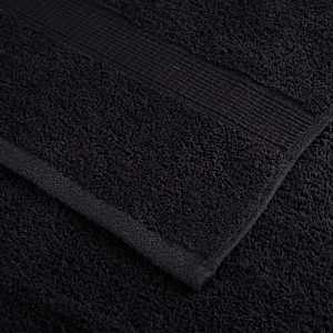 Premium ručníky SOLUND 10 ks černé 70 x 140 cm 600 g/m² - obrázek 6