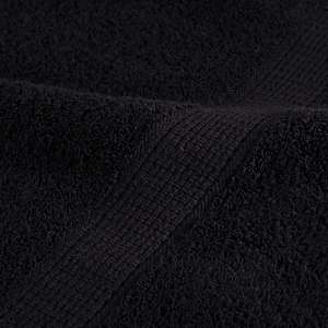 Premium ručníky SOLUND 10 ks černé 70 x 140 cm 600 g/m² - obrázek 7