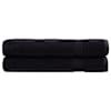 vidaXL saunalina SOLUND 2 tk, must, 80x200 cm, 600 gsml