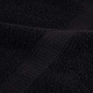 Premium ručníky SOLUND 10 ks černé 80 x 200 cm 600 g/m² - obrázek 7