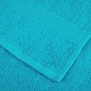 Premium ručníky SOLUND 10 ks tyrkysové 70x140 cm 600 g/m² - obrázek 6