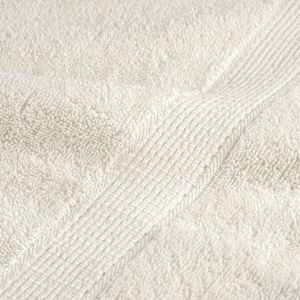 Prémiové osušky SOLUND 10 ks krémové 100x150 cm 600 g/m² - obrázek 7