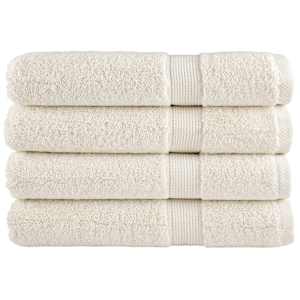 Premium brisače SOLUND 4 kosi krem 100x200 cm 600 gsm