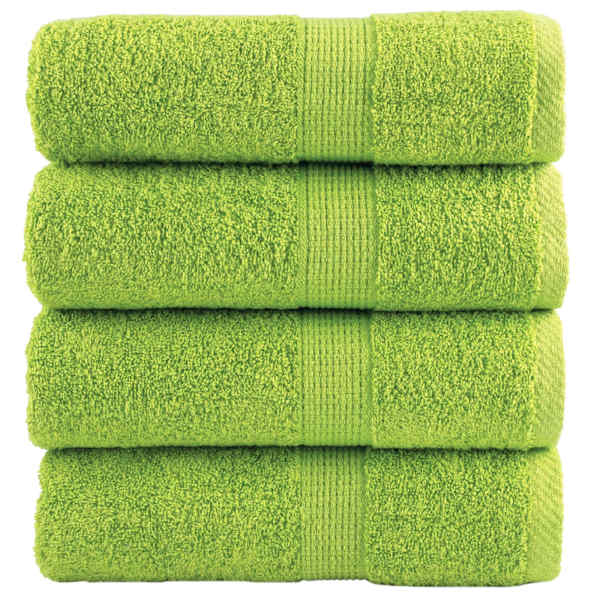 vidaXL premium-klassi pesur&auml;tikud SOLUND 4 tk &otilde;unarohelised 30 x 30 cm 600 g/m&sup2;