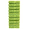 vidaXL premium-klassi pesur&auml;tikud SOLUND 10 tk &otilde;unarohelised 30 x 30 cm 600 g/m&sup2;