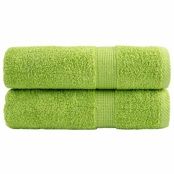 vidaXL premium-klassi k&auml;ter&auml;tikud SOLUND 2 tk &otilde;unarohelised 50 x 100 cm 600 g/m&sup2;