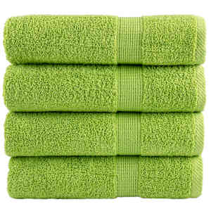 Premium ručníky SOLUND 4 jablkově zelené 50x100cm 600 g/m² - obrázek 1