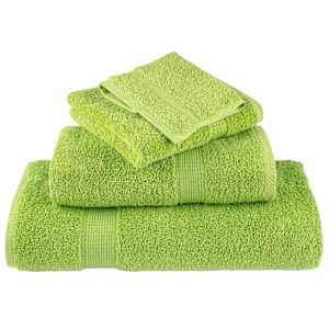 Premium ručníky SOLUND 4 jablkově zelené 50x100cm 600 g/m² - obrázek 4