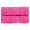vidaXL premium-klassi pesur&auml;tikud SOLUND 2 tk roosad 30 x 30 cm 600 g/m&sup2;