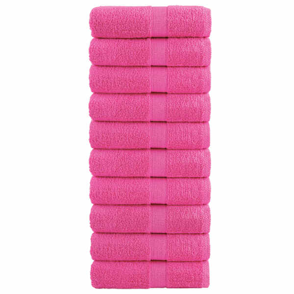 vidaXL premium-klassi k&uuml;lalister&auml;tikud SOLUND 10 tk roosad 30 x 50 cm 600 g/m&sup2;