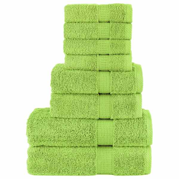 vidaXL 8-osaline r&auml;tikute komplekt SOLUND, &otilde;unaroheline, 600 gsm