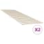  vidaXL 2 db 34 léces ágyrács 80x200 cm termék 2. képe