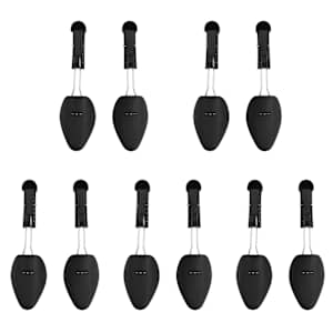 Čevljarska kopita 5 parov črna EU 38-44 plastika