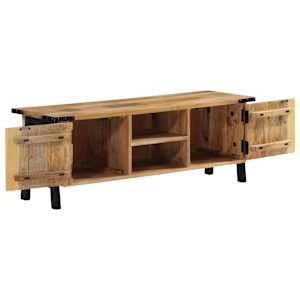 TV skříňka 110 x 35 x 40 cm masivní mangovníkové dřevo - obrázek 2