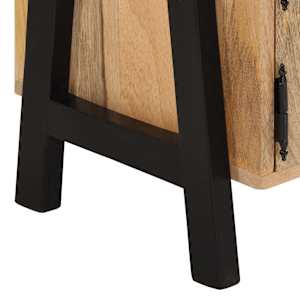 TV skříňka 110 x 35 x 40 cm masivní mangovníkové dřevo - obrázek 7