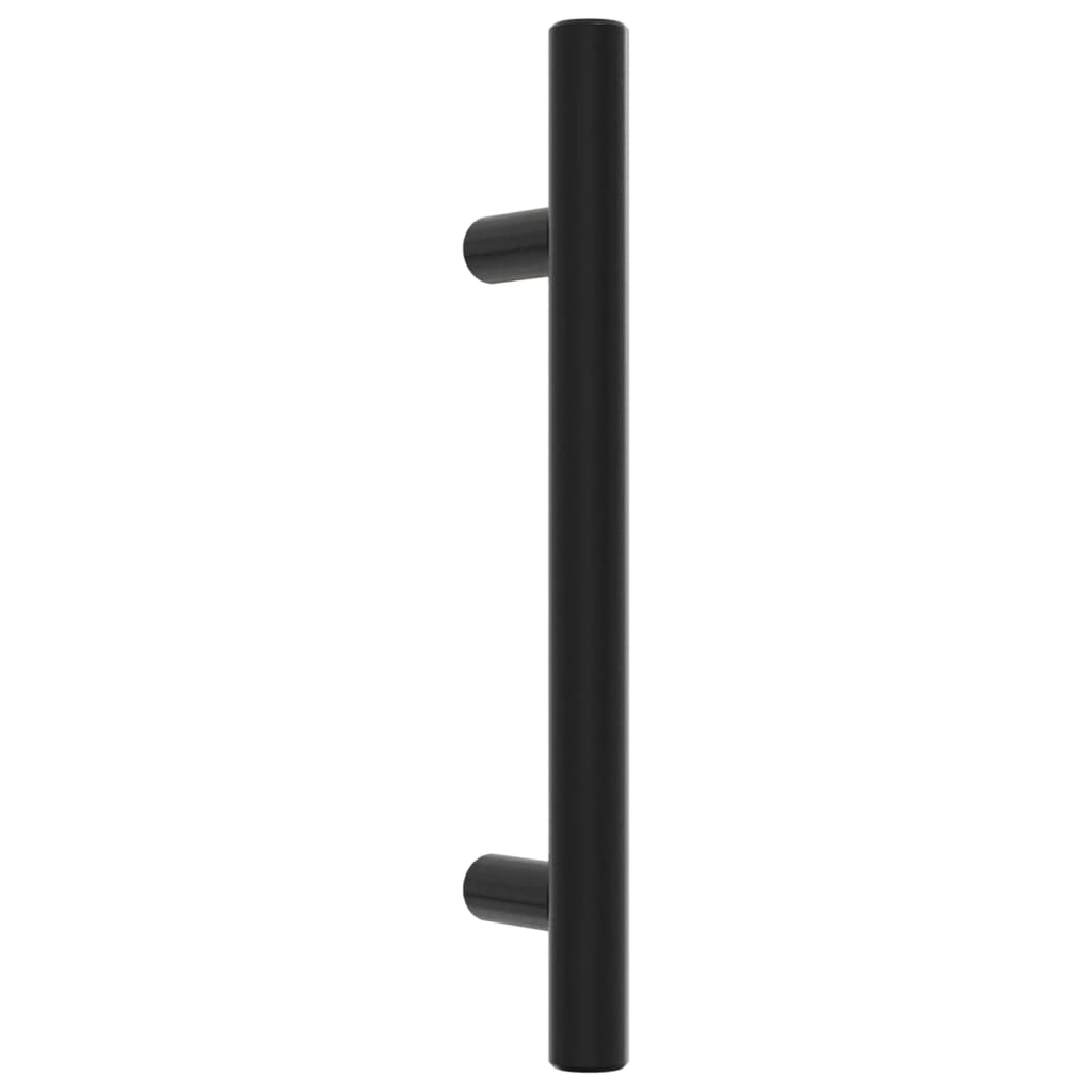 vidaXL Mânere de dulap, 20 buc., negru, 96 mm, oțel inoxidabil