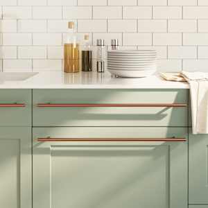 Ročaji za omarico 20 kosov bron 480 mm nerjaveče jeklo