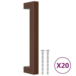 Nábytkové úchytky 20 ks bronzové 128 mm nerezová ocel - obrázek 2