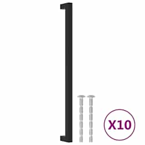 Nábytkové úchytky 10 ks černé 320 mm nerezová ocel - obrázek 2