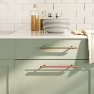 Ročaji za omarico 20 kosov bron 192 mm nerjaveče jeklo