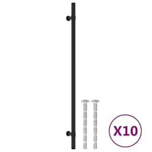 Nábytkové úchytky 10 ks černé 320 mm nerezová ocel - obrázek 2