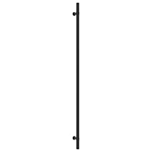 Nábytkové úchytky 10 ks černé 480 mm nerezová ocel - obrázek 3