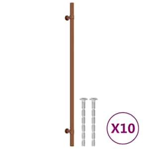 Nábytkové úchytky 10 ks bronzové 320 mm nerezová ocel - obrázek 2